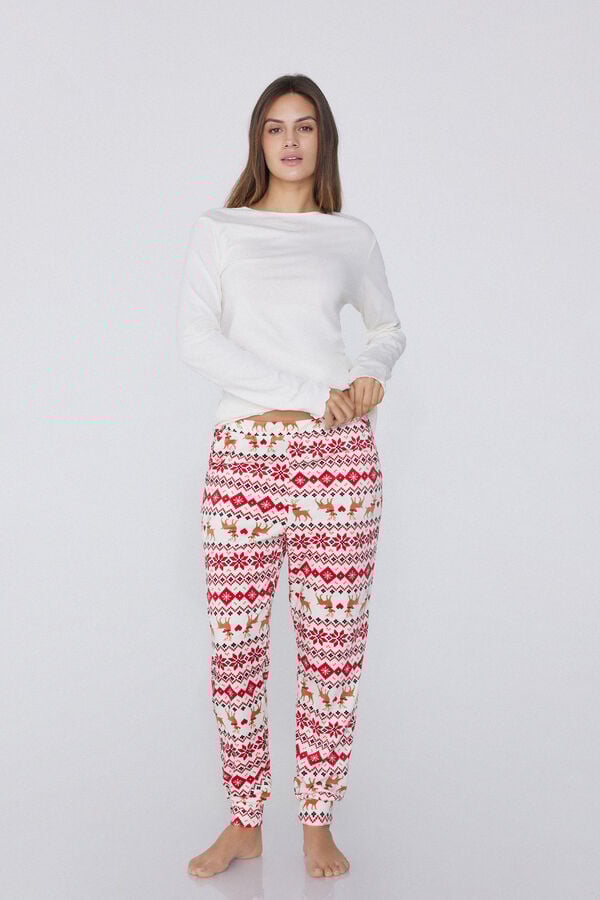 Tezenis Pantalones Largos Microfibra Con Puños