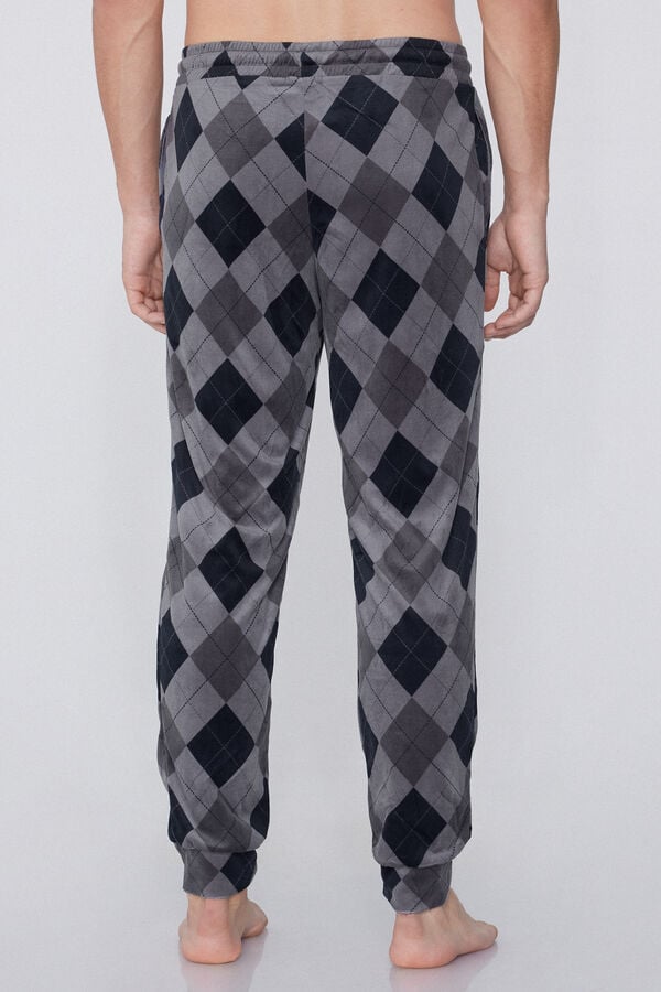 Tezenis Pantalones Largos Microfibra Con Puños