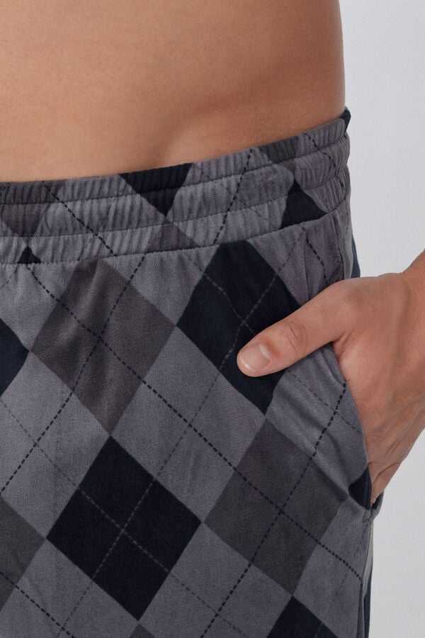 Tezenis Pantalones Largos Microfibra Con Puños