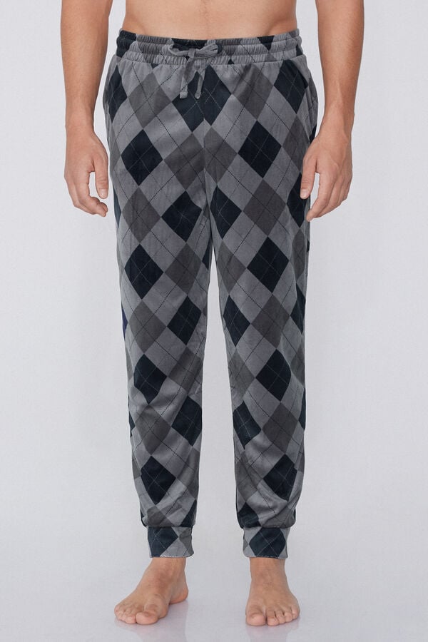 Tezenis Pantalones Largos Microfibra Con Puños