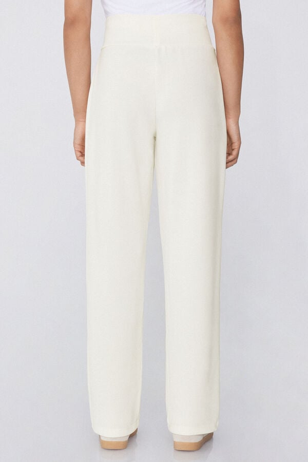 Tezenis Pantalones Largos Palazzo De Viscosa Suave