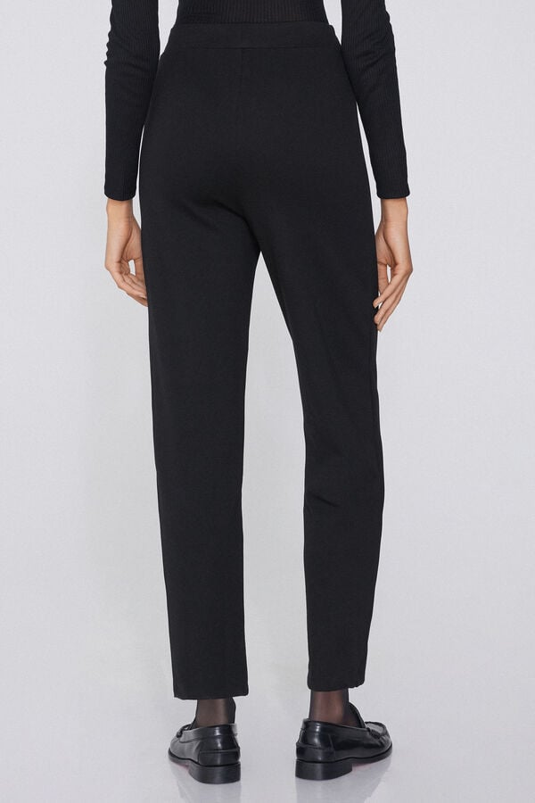 Tezenis Pantalones Largos Pitillo Punto Milano