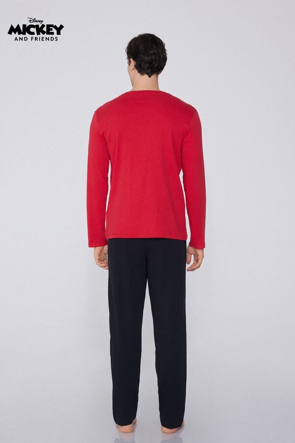 Tezenis Pijama Largo Algodón Grueso Disney Mickey