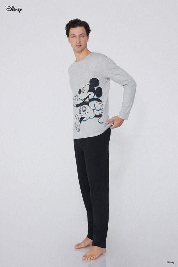 Tezenis Pijama Largo Algodón Grueso Disney Mickey