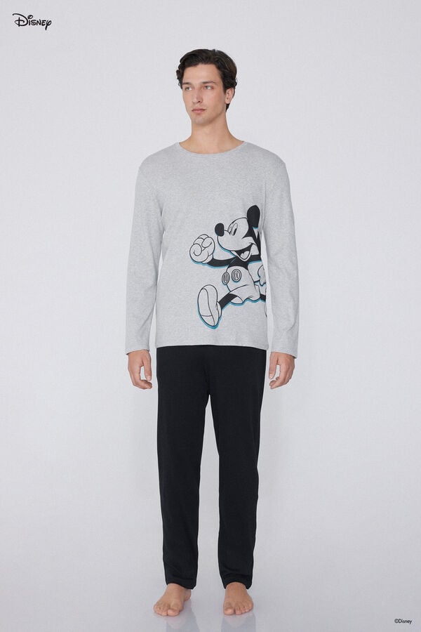 Tezenis Pijama Largo Algodón Grueso Disney Mickey