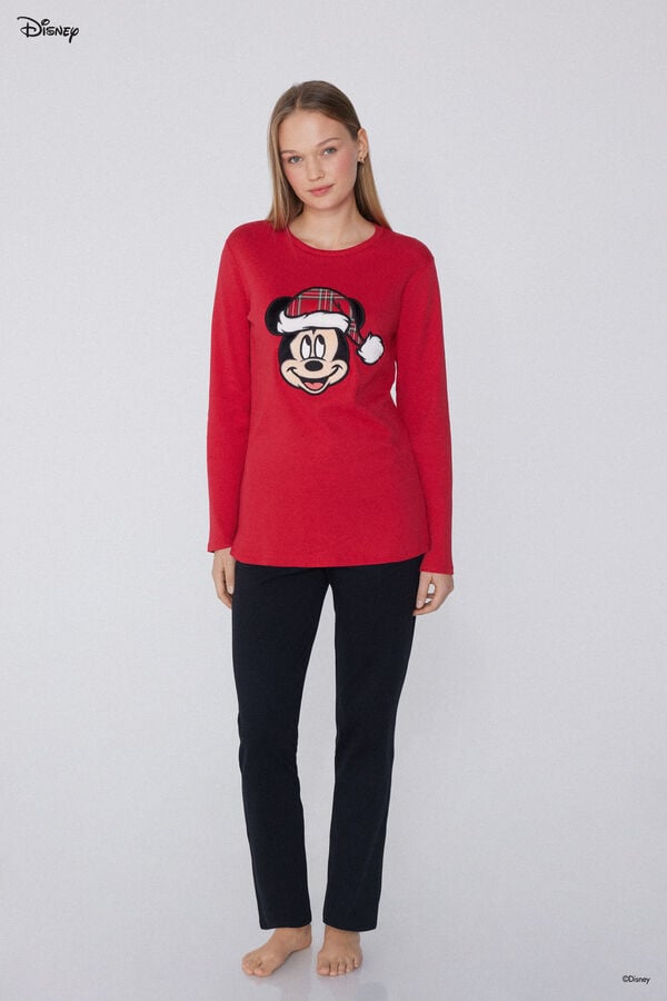 Tezenis Pijama Largo Algodón Grueso Disney Mickey