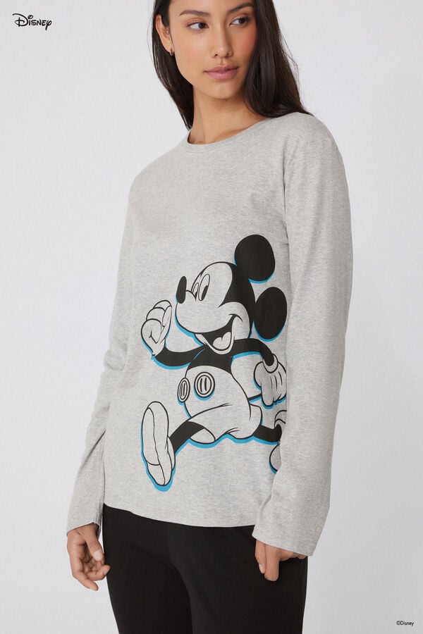 Tezenis Pijama Largo Algodón Grueso Disney Mickey