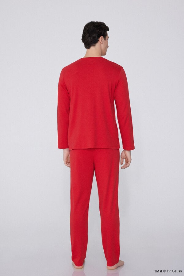 Tezenis Pijama Largo Algodón Grueso Grinch
