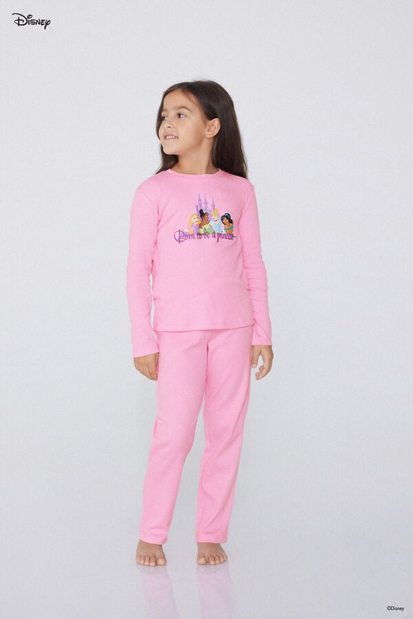 Tezenis Pijama Largo De Algodón Disney Princess