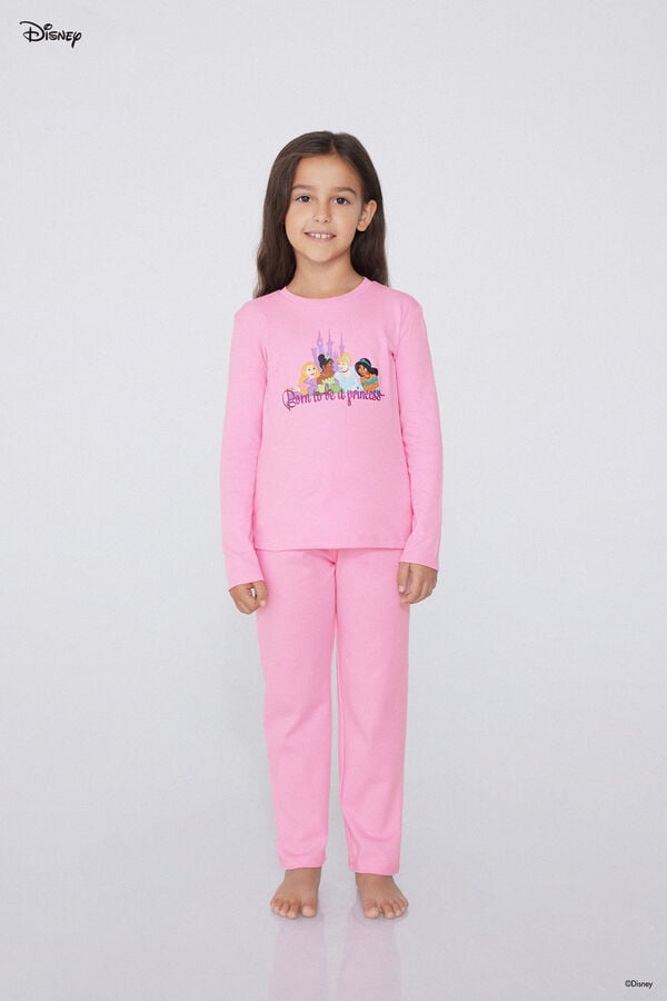 Tezenis Pijama Largo de Algodón Disney Princess