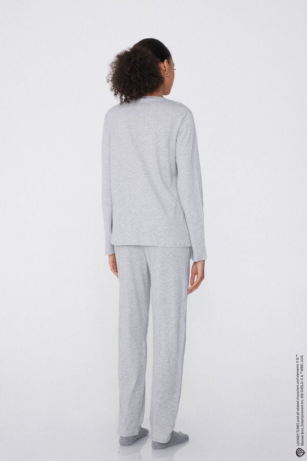 Tezenis Pijama Largo De Algodón Looney Tunes