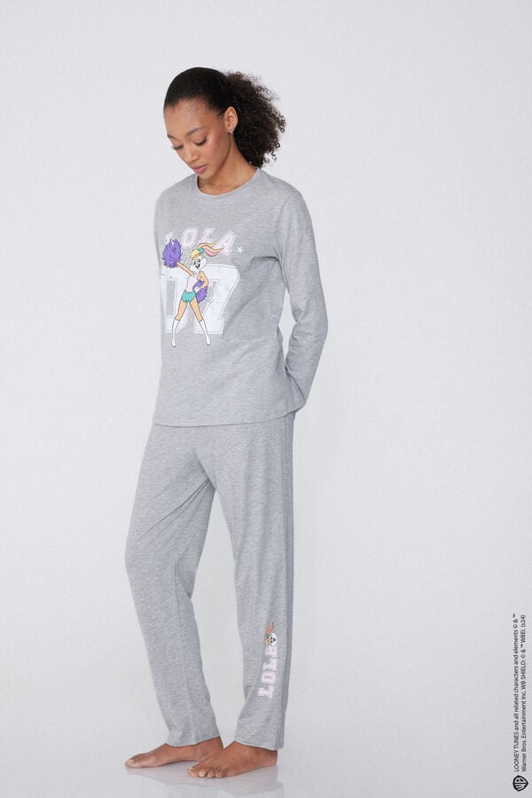 Tezenis Pijama Largo De Algodón Looney Tunes