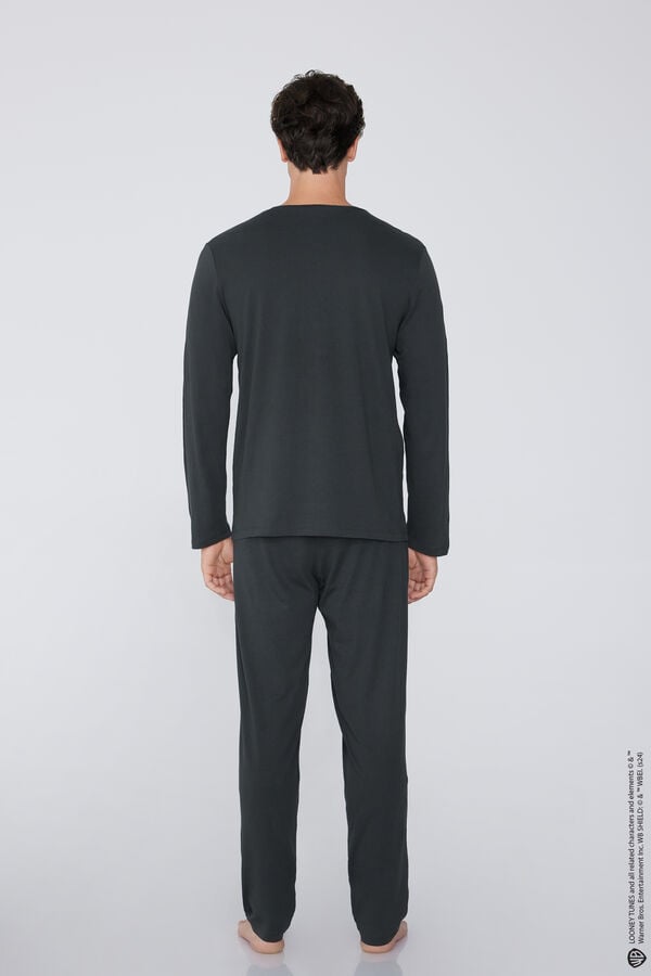 Tezenis Pijama Largo De Algodón Looney Tunes