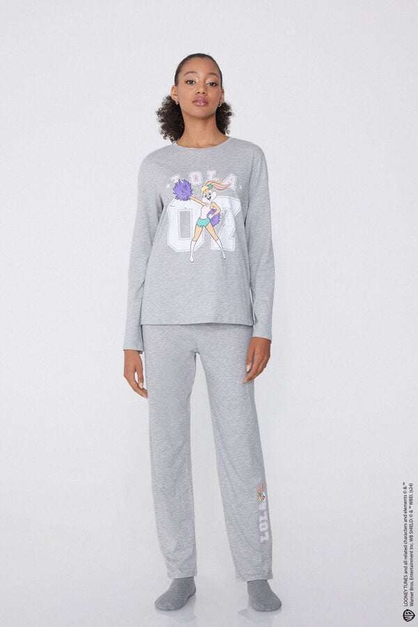 Tezenis Pijama Largo de Algodón Looney Tunes