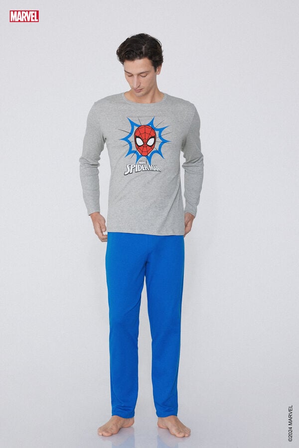 Tezenis Pijama Largo De Algodón Spiderman