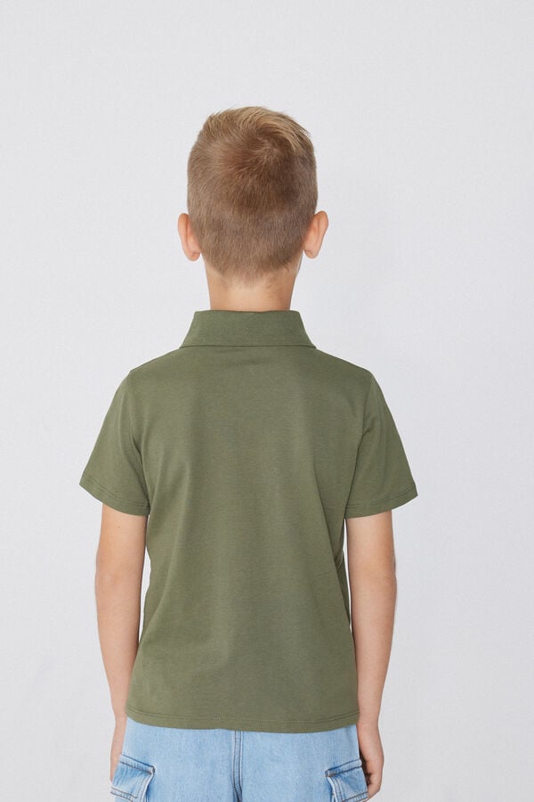 Tezenis Polo De Manga Corta De Algodón Para Niño