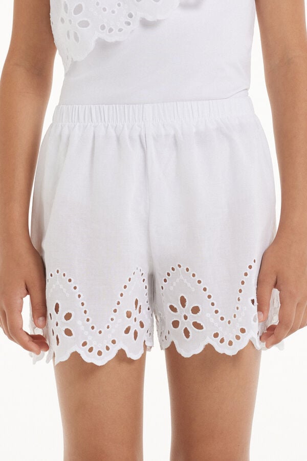 Tezenis Shorts de Algodón Sangallo