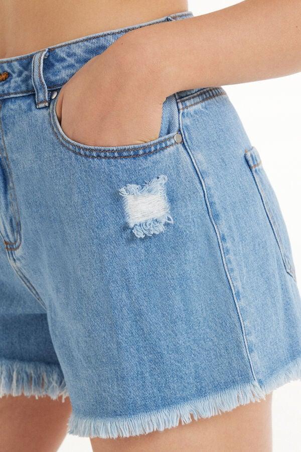 Tezenis Shorts De Denim Deshilachados
