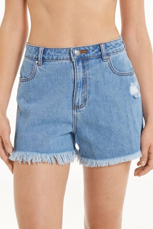 Tezenis Shorts De Denim Deshilachados