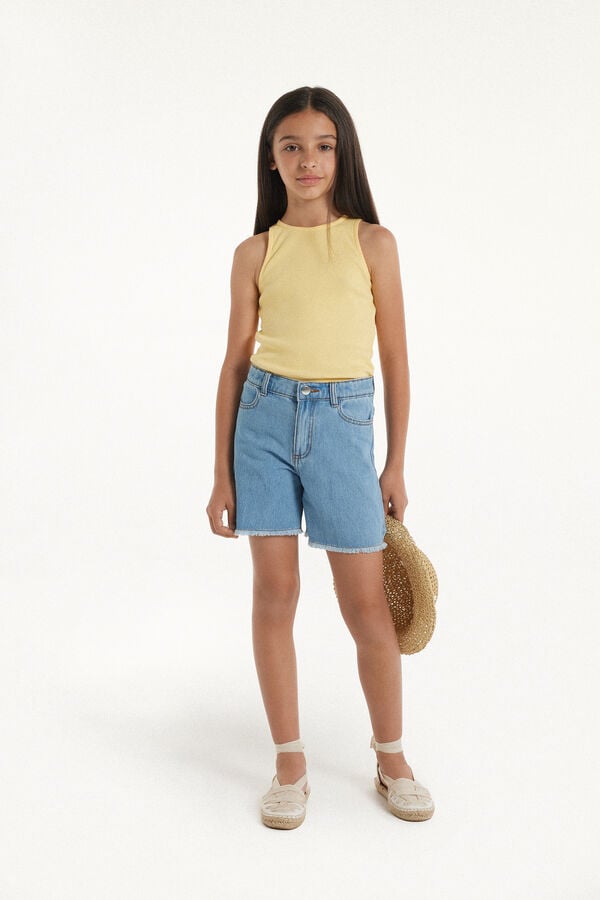 Tezenis Shorts De Denim Deshilachados