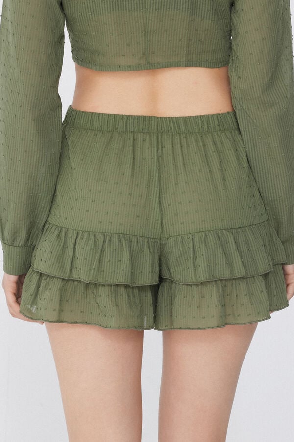 Tezenis Shorts De Tela 3D Con Volantes