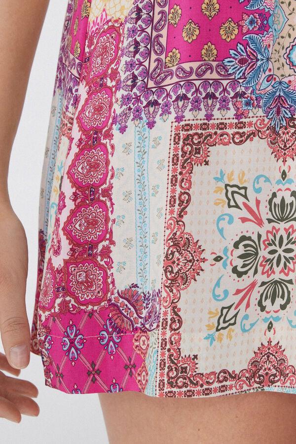 Tezenis Shorts De Tela De Viscosa Con Cordón