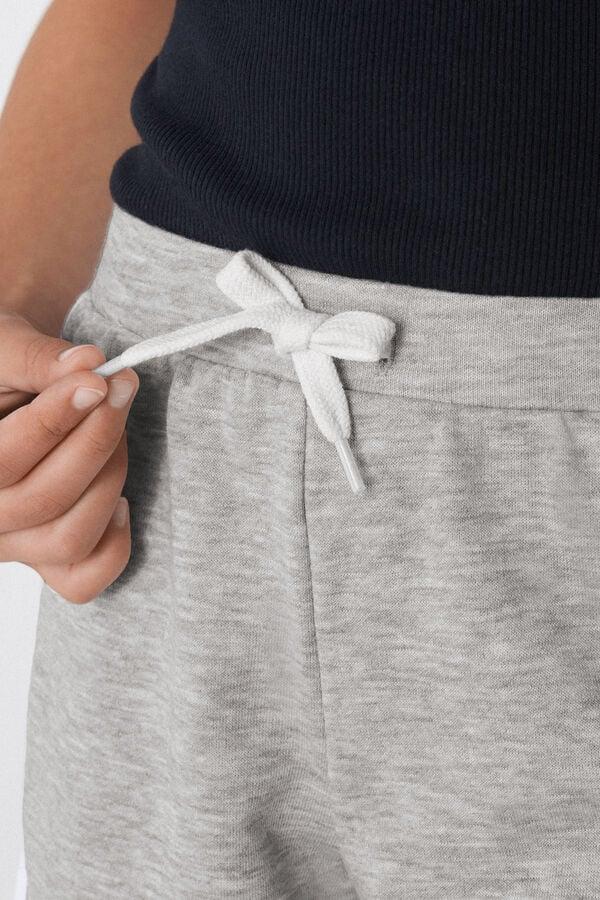 Tezenis Shorts Felpa Algodón Ribetes Niña