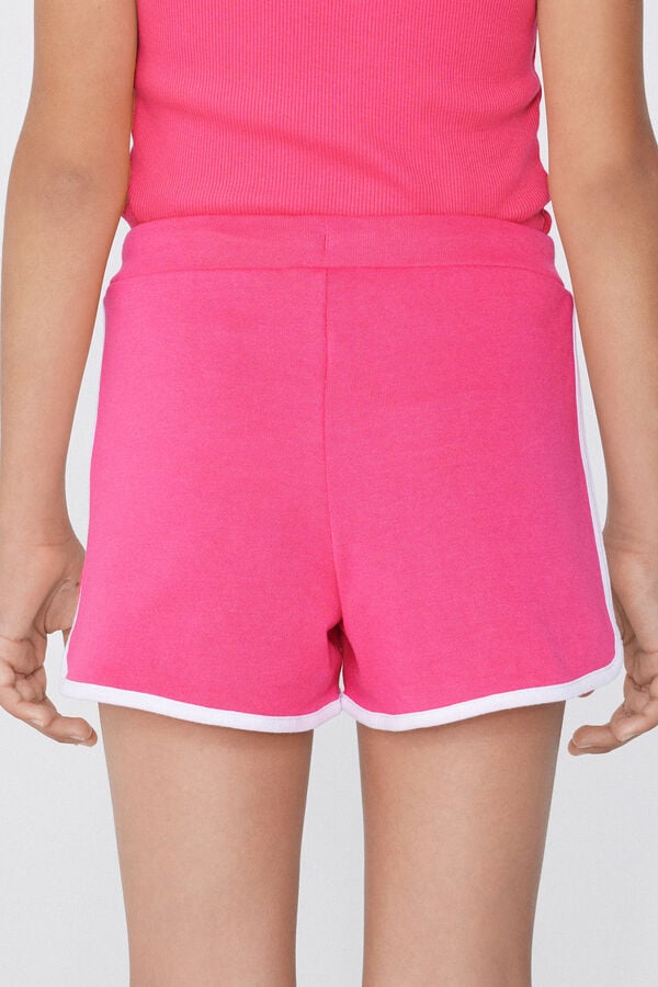 Tezenis Shorts Felpa Algodón Ribetes Niña