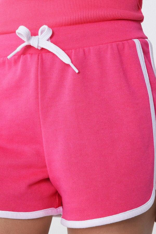 Tezenis Shorts Felpa Algodón Ribetes Niña