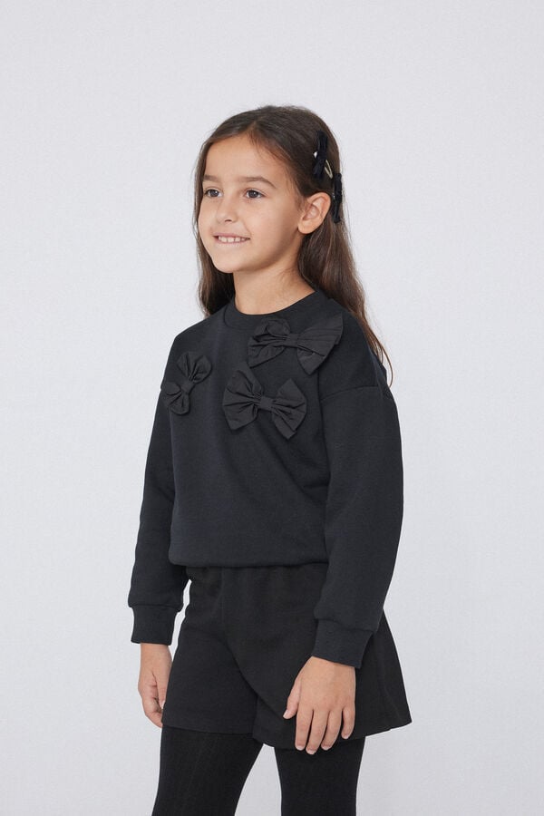 Tezenis Sudadera Con Cuello Redondo Y Lazos