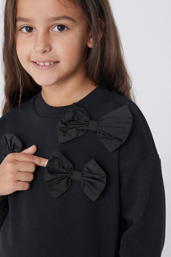 Tezenis Sudadera Con Cuello Redondo Y Lazos