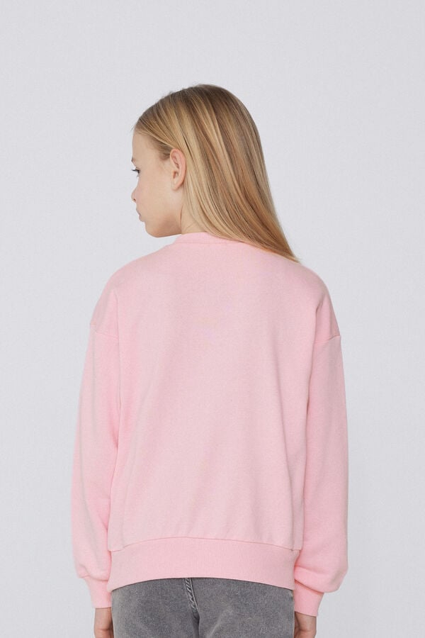 Tezenis Sudadera Con Cuello Redondo Y Parche Niña