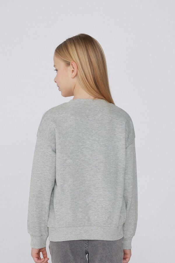 Tezenis Sudadera De Manga Larga Con Estampado Niña