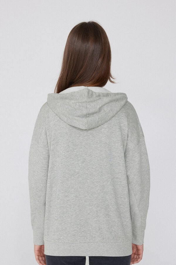 Tezenis Sudadera Gruesa Cremallera Y Capucha