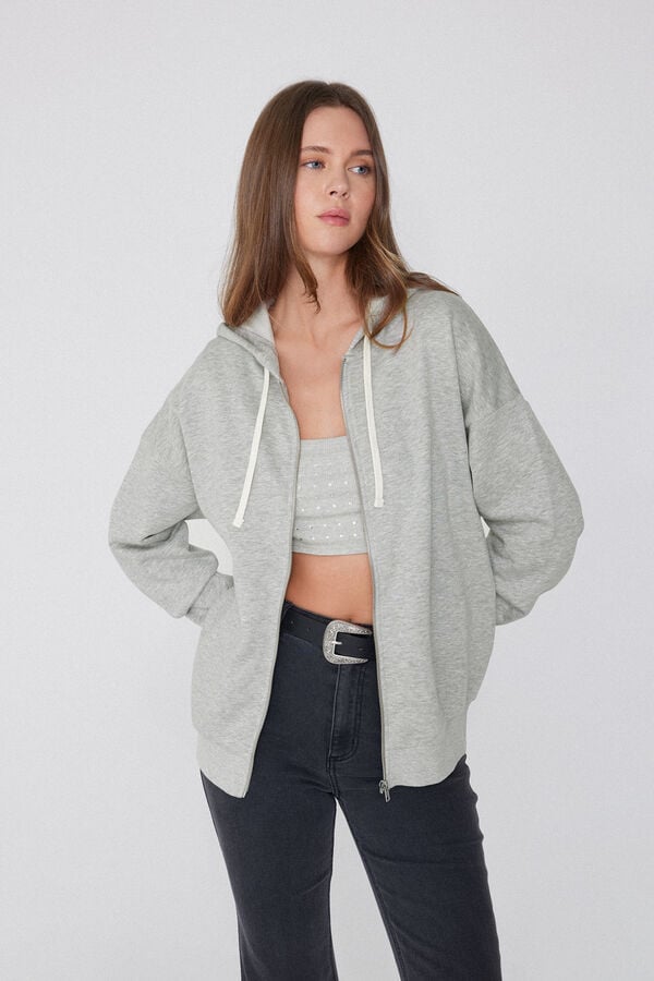 Tezenis Sudadera Gruesa Cremallera Y Capucha