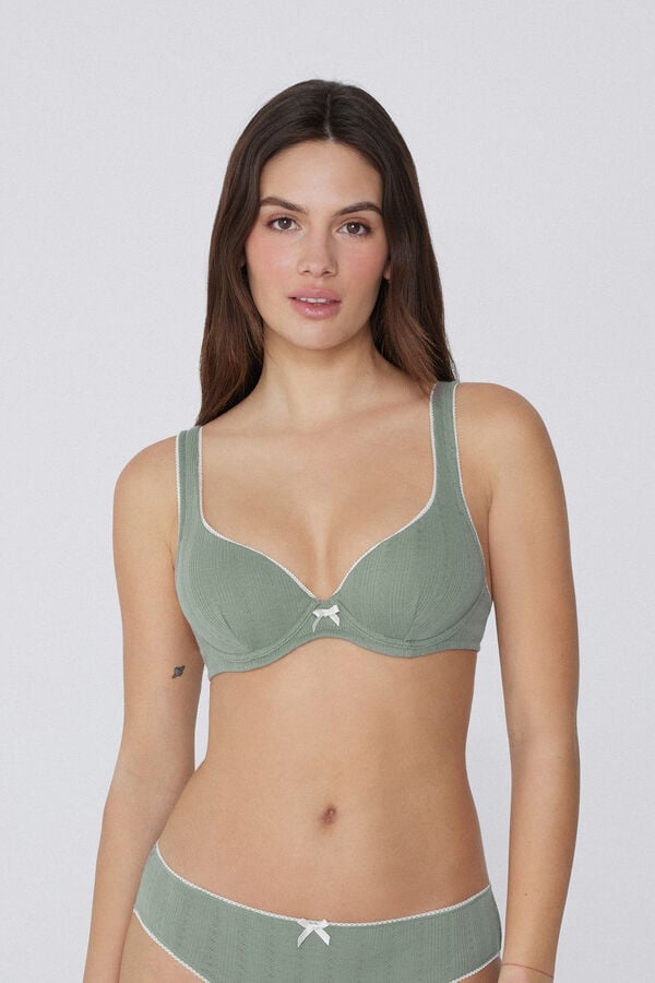 Tezenis Sujetador Push-up Athens Pointelle Fantasy
