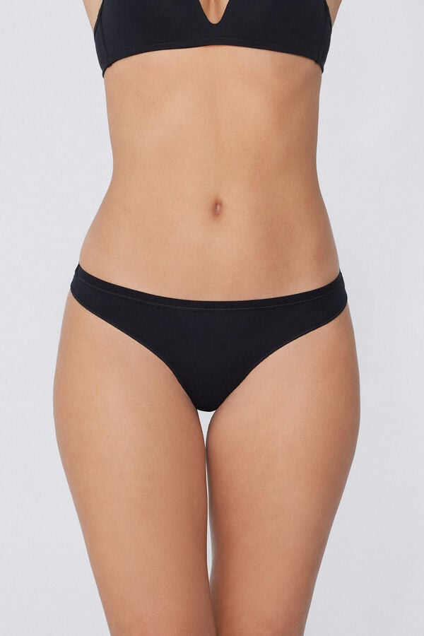 Tezenis Tanga De Algodón Orgánico