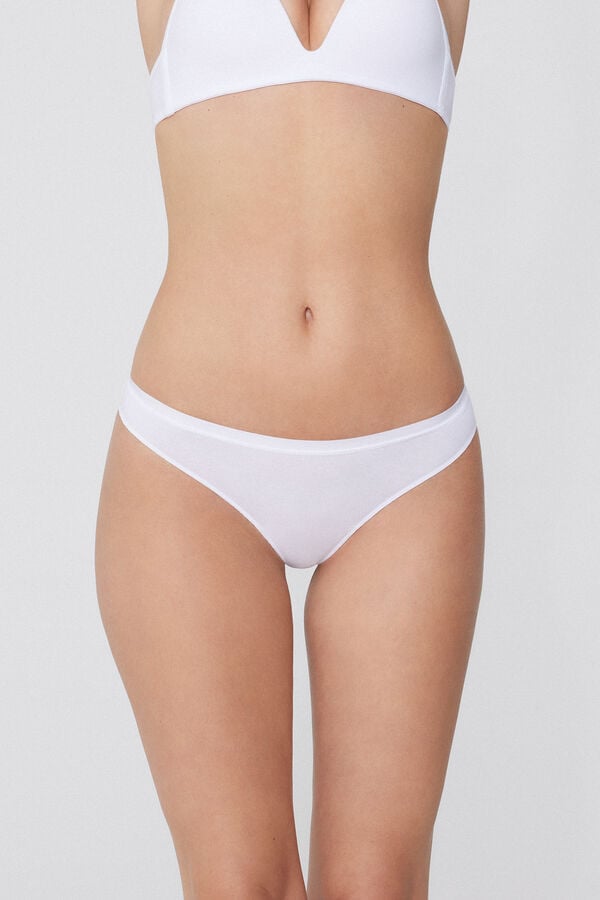 Tezenis Tanga de Algodón Orgánico
