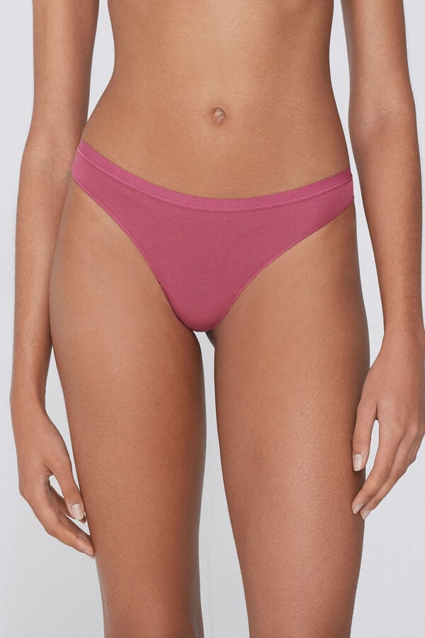 Tezenis Tanga de Algodón Orgánico
