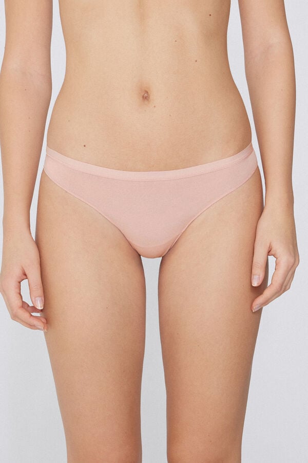Tezenis Tanga De Algodón Orgánico