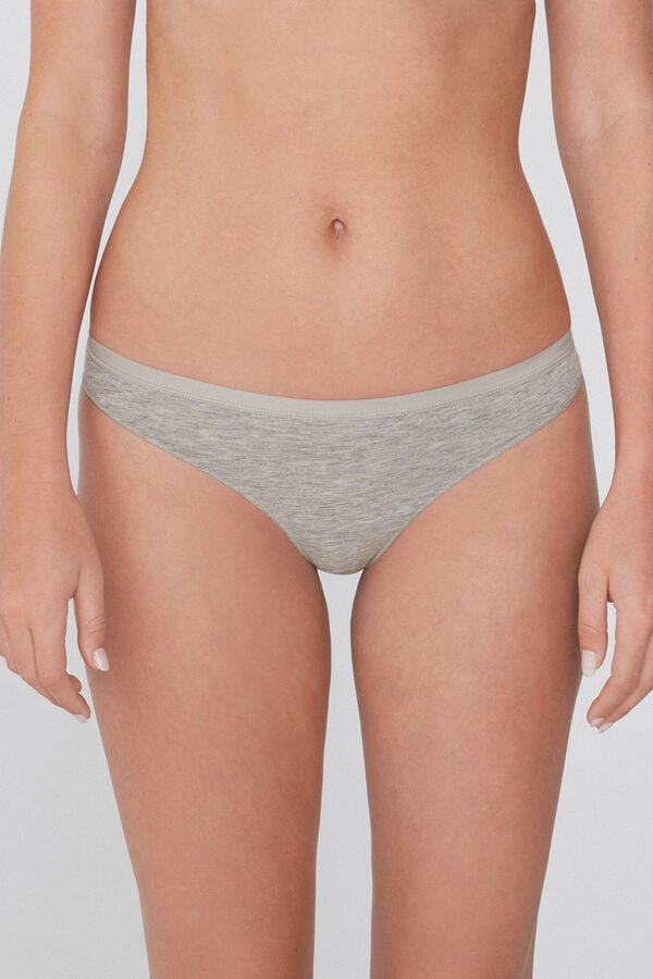Tezenis Tanga de Algodón Orgánico