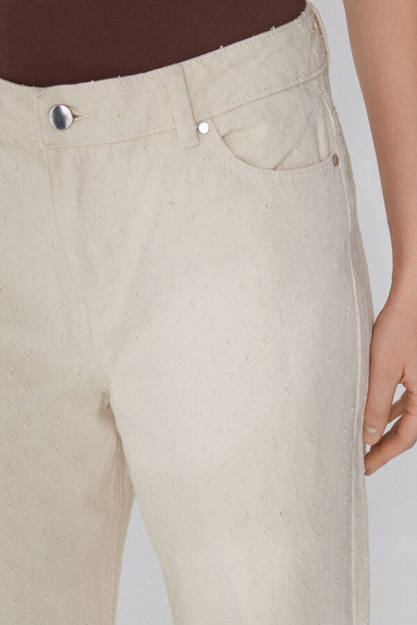 Tezenis Vaqueros Amplios Efecto Lunares