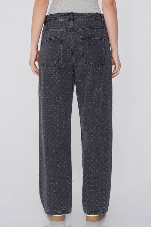 Tezenis Vaqueros Amplios Efecto Lunares