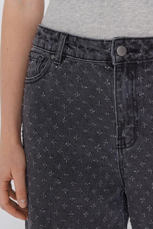 Tezenis Vaqueros Amplios Efecto Lunares