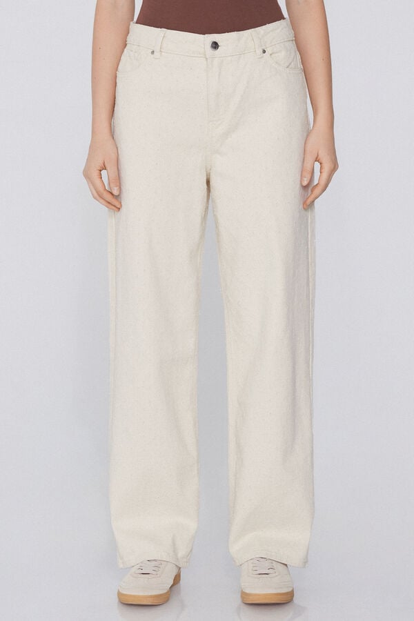 Tezenis Vaqueros Amplios Efecto Lunares