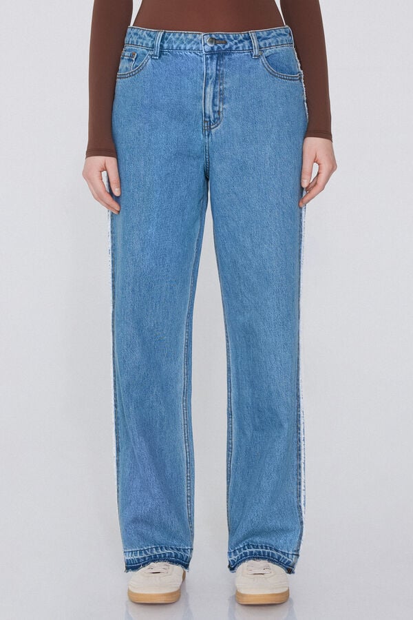 Tezenis Vaqueros con Deshilachado Lateral