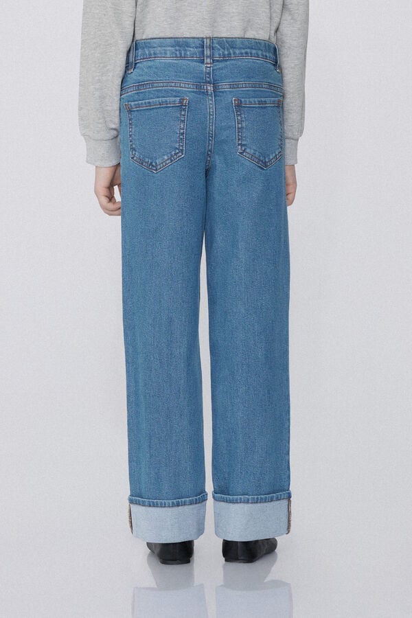 Tezenis Vaqueros Con Vuelta Para Niña