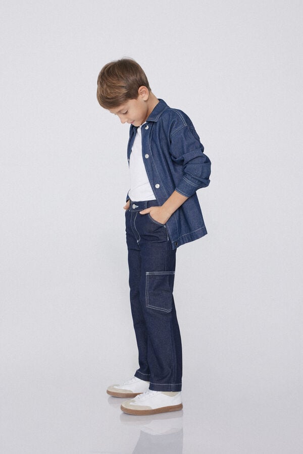 Tezenis Vaqueros Largos Cargo Para Niño