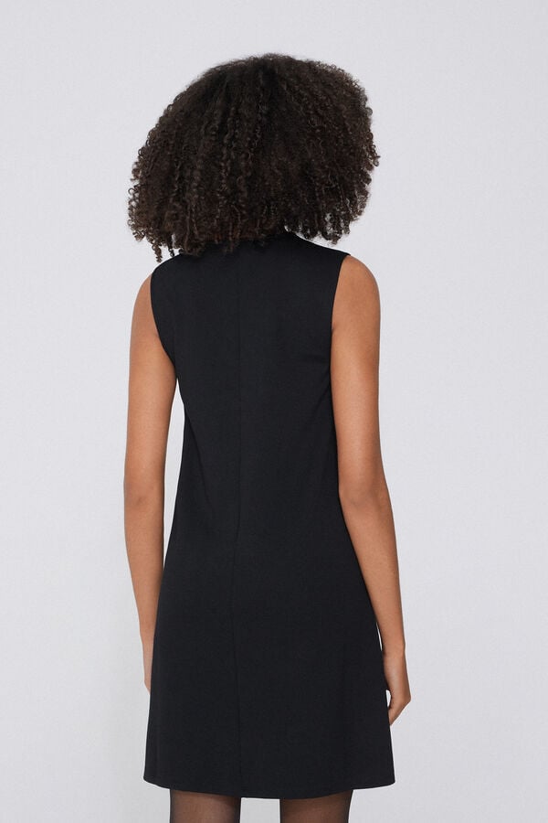 Tezenis Vestido Corto Sin Mangas Punto Milano