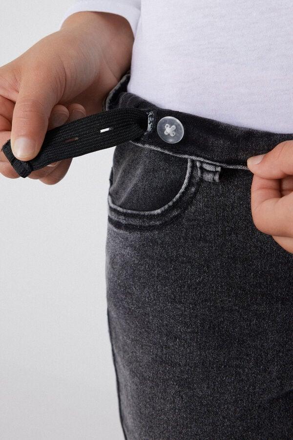 Tezenis Vaqueros Largos Flare Con Cremallera Y Botón